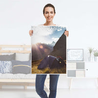 Kühlschrank Folie Into the Wild - Küche - Kühlschrankgröße 60x80 cm