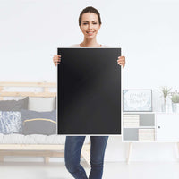 Kühlschrank Folie Schwarz - Küche - Kühlschrankgröße 60x80 cm