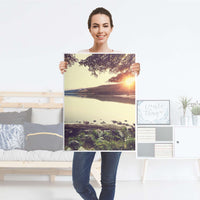 Kühlschrank Folie Seaside Dreams - Küche - Kühlschrankgröße 60x80 cm