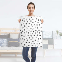 Kühlschrank Folie Tasty - Küche - Kühlschrankgröße 60x80 cm