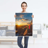 Kühlschrank Folie Tibet - Küche - Kühlschrankgröße 60x80 cm