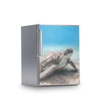 Kühlschrank Folie -Green Sea Turtle- Kühlschrank 60x80 cm