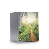 Kühlschrank Folie -Green Tea Fields- Kühlschrank 60x80 cm