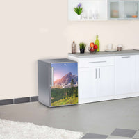 Kühlschrank Folie Alpenblick Kühlschrank 60x80 cm