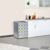 Kühlschrank Folie Donutparty Kühlschrank 60x80 cm