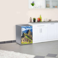 Kühlschrank Folie Machu Picchu Kühlschrank 60x80 cm