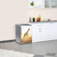 Kühlschrank Folie Savanna Giraffe Kühlschrank 60x80 cm