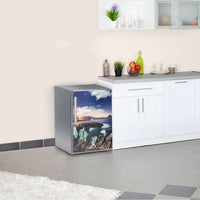 Kühlschrank Folie Seaside Kühlschrank 60x80 cm