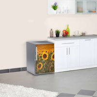 Kühlschrank Folie Sunflowers Kühlschrank 60x80 cm