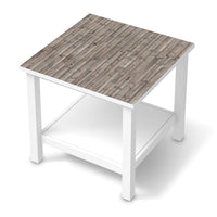 Möbel Klebefolie Dark washed - IKEA Hemnes Beistelltisch 55x55 cm - weiss