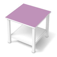 Möbel Klebefolie Flieder Light - IKEA Hemnes Beistelltisch 55x55 cm - weiss