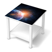Möbel Klebefolie Sunrise - IKEA Hemnes Beistelltisch 55x55 cm - weiss