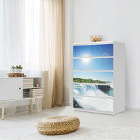 Möbel Klebefolie Niagara Falls - IKEA Malm Kommode 6 Schubladen (hoch) - Schlafzimmer