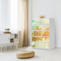 Möbel Klebefolie Sun Flair - IKEA Malm Kommode 6 Schubladen (hoch) - Schlafzimmer