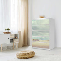 Möbel Klebefolie Wellenbrecher - IKEA Malm Kommode 6 Schubladen (hoch) - Schlafzimmer