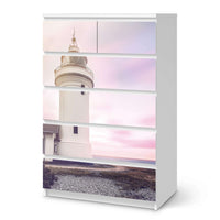 Möbel Klebefolie Lighthouse - IKEA Malm Kommode 6 Schubladen (hoch) - weiss
