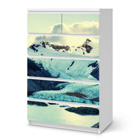 Möbel Klebefolie Patagonia - IKEA Malm Kommode 6 Schubladen (hoch) - weiss