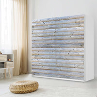 Möbel Klebefolie Greyhound - IKEA Pax Schrank 201 cm Höhe - Schiebetür - Schlafzimmer