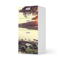 Möbel Klebefolie Seaside Dreams - IKEA Stuva / Fritids Kommode - 5 Schubladen - weiss