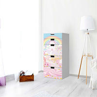 Möbel Klebefolie Candyland - IKEA Stuva Kommode - 5 Schubladen - Kinderzimmer