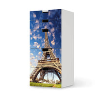 Möbel Klebefolie La Tour Eiffel - IKEA Stuva Kommode - 5 Schubladen - weiss