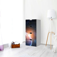 Möbel Klebefolie Sunrise - IKEA Stuva Kommode - 5 Schubladen - Wohnzimmer