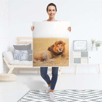 Möbelfolie Lion King - IKEA Billy Regal 3 Fächer - Folie