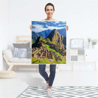 Möbelfolie Machu Picchu - IKEA Billy Regal 3 Fächer - Folie