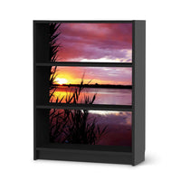 Möbelfolie Dream away - IKEA Billy Regal 3 Fächer - schwarz