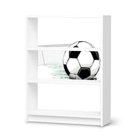 Möbelfolie Freistoss - IKEA Billy Regal 3 Fächer - weiss