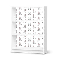 Möbelfolie Hoppel - IKEA Billy Regal 3 Fächer - weiss