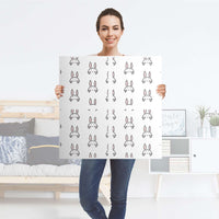 Möbelfolie Hoppel - IKEA Expedit Regal 4 Türen - Folie