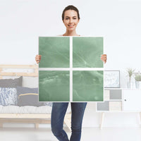 Möbelfolie Jadeglück - IKEA Expedit Regal 4 Türen - Folie