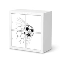 Möbelfolie Eingenetzt - IKEA Expedit Regal 4 Türen - weiss