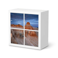 Möbelfolie Outback Australia - IKEA Expedit Regal 4 Türen - weiss