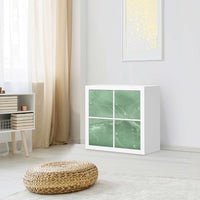 Möbelfolie Jadeglück - IKEA Expedit Regal 4 Türen - Wohnzimmer