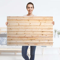 Möbelfolie Bright Planks - IKEA Hemnes Couchtisch 118x75 cm - Folie