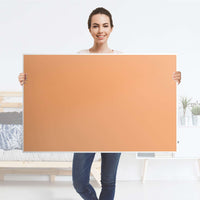 Möbelfolie Orange Light - IKEA Hemnes Couchtisch 118x75 cm - Folie