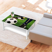Möbelfolie Fussballstar - IKEA Hemnes Couchtisch 118x75 cm - Kinderzimmer
