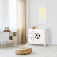 Möbelfolie Eingenetzt - IKEA Hemnes Kommode 3 Schubladen - Kinderzimmer
