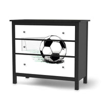 Möbelfolie Freistoss - IKEA Hemnes Kommode 3 Schubladen - schwarz