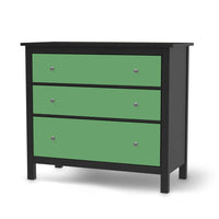 Möbelfolie Grün Light - IKEA Hemnes Kommode 3 Schubladen - schwarz