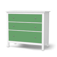 Möbelfolie Grün Light - IKEA Hemnes Kommode 3 Schubladen - weiss