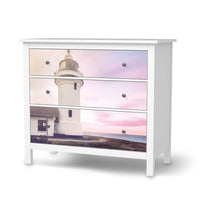 Möbelfolie Lighthouse - IKEA Hemnes Kommode 3 Schubladen - weiss