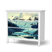 Möbelfolie Patagonia - IKEA Hemnes Kommode 3 Schubladen - weiss