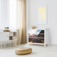 Möbelfolie Into the Wild - IKEA Hemnes Kommode 3 Schubladen - Wohnzimmer