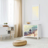 Möbelfolie The sky is the limit - IKEA Hemnes Kommode 3 Schubladen - Wohnzimmer