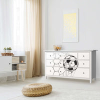 Möbelfolie Eingenetzt - IKEA Hemnes Kommode 8 Schubladen - Kinderzimmer