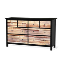 Möbelfolie Artwood - IKEA Hemnes Kommode 8 Schubladen - schwarz