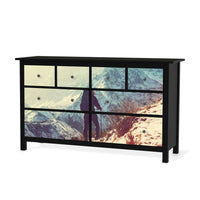 Möbelfolie The sky is the limit - IKEA Hemnes Kommode 8 Schubladen - schwarz
